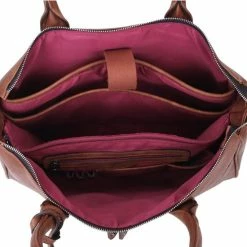 Flash-uitverkoop 👏 Kopen ⭐ Wimona Fabiana Two 2022 Schoudertas / Laptoptas - 15,6 Inch - Cognac 🤩 🥰 -Tassen-dames Winkel 550x552 6