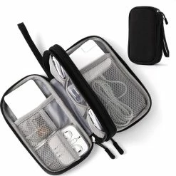 Top 10 ๐ Beste Pirce ๐ฅฐ YONO Kabel Organiser Tas Small - Compacte Kabeltas - Opbergtas Voor Elektronica En Accessoires - Etui Organizer Case - Zwart ๐ฅฐ ๐ฏ