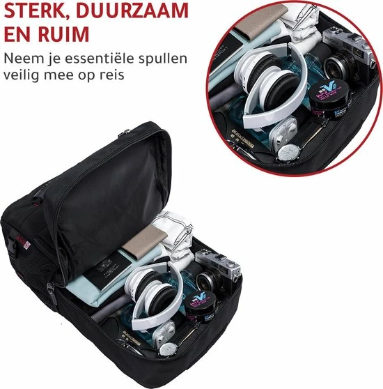 Goedkoop ๐คฉ Beste Pirce ๐คฉ Ssublime - Anti Diefstal Rugzak - 15.6 Tot 17 Inch Laptop Vak - Waterdicht - Zwart ๐ ๐ 12 Goedkoop ๐คฉ Beste Pirce ๐คฉ Ssublime - Anti Diefstal Rugzak - 15.6 Tot 17 Inch Laptop Vak - Waterdicht - Zwart ๐ ๐ - Afbeelding 10