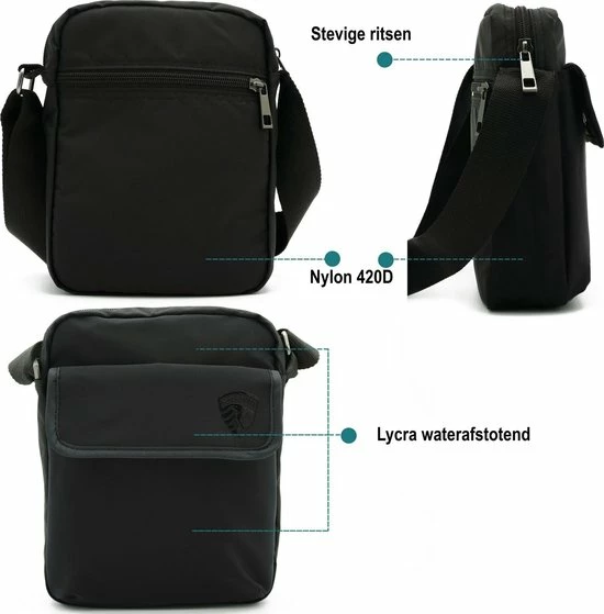 Goedkoop ๐ Promo โค๏ธ Dutch Shield Anti Skim Paspoort Schoudertas Heren / Dames Crossbody Tas - Anti-diefstal RFID Signaal Blokkering ๐ฏ ๐ 8 Goedkoop ๐ Promo โค๏ธ Dutch Shield Anti Skim Paspoort Schoudertas Heren / Dames Crossbody Tas - Anti-diefstal RFID Signaal Blokkering ๐ฏ ๐ - Afbeelding 6