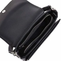 Goedkoop 🌟 Nieuw ✨ Valentino Bags Divina Dames Schoudertas - Zwart 🎁 🛒 -Tassen-dames Winkel 550x562 5