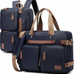 Beste recensies van ๐ Begroting โ๏ธ QY Laptoptas 2 In 1 Laptop Rugtas Schoudertas Voor 15.6 Inch Laptop – Blauw โญ ๐