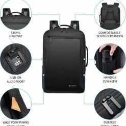 Uitgang ๐ฅฐ Nieuw ๐ Ssublime Dorsal I - Anti Diefstal Laptop Rugzak Met USB - Rugtas Met Laptopvak 15,6 Tot 17 Inch - Voor Dames En Heren - Zwart โจ ๐ 21 Uitgang ๐ฅฐ Nieuw ๐ Ssublime Dorsal I - Anti Diefstal Laptop Rugzak Met USB - Rugtas Met Laptopvak 15,6 Tot 17 Inch - Voor Dames En Heren - Zwart โจ ๐ -Tassen-dames Winkel 550x564 3