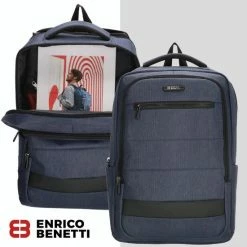 Beste Pirce ✨ Korting 🤩 Enrico Benetti Belfast 62098 Laptoprugzak 15" - Zwart 😀 👏 -Tassen-dames Winkel 550x564 9