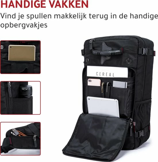 Goedkoop ๐คฉ Beste Pirce ๐คฉ Ssublime - Anti Diefstal Rugzak - 15.6 Tot 17 Inch Laptop Vak - Waterdicht - Zwart ๐ ๐ 7 Goedkoop ๐คฉ Beste Pirce ๐คฉ Ssublime - Anti Diefstal Rugzak - 15.6 Tot 17 Inch Laptop Vak - Waterdicht - Zwart ๐ ๐ - Afbeelding 5