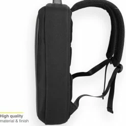 Gloednieuw 🎁 Coupon 🔔 Accezz Laptoptas 15.6 Inch - Veilige Laptop Rugzak Met Extra Bescherming En Handige Opbergvakken - Zwart 🎁 🤩 -Tassen-dames Winkel 550x565