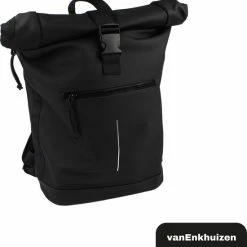 Groothandel 😍 Uitgang 🧨 Van Enkhuizen Rugzak Jongens - Rugzak Met Laptopvak 15,6 Inch - 20 Liter - Waterafstotend En Thermo Materiaal - Zwart 👏 🌟