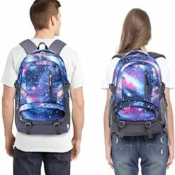 Beste Pirce ⌛ Beste deal 🌟 VMCA Schooltas Voor Meisjes En Jongens - Laptoprugzak 15,6 Inch Met USB-oplaadpoort Lichtgewicht 30L Voor Tieners En Volwassenen – Galaxy Blauw ✔️ ⌛ -Tassen-dames Winkel 550x575 6