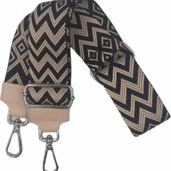 Goedkoopste ๐ฅฐ Beste Pirce ๐งจ Sierenso Tassenriem - Schoudertas Riem - Woven Tassenriem - Bags Strap - Zwart - Beige - Zilver - PIMP YOUR BAG โ ๐