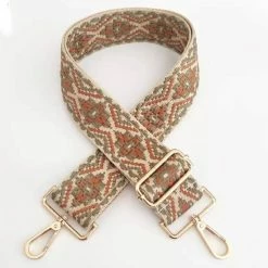 Flash-uitverkoop ⌛ Aanbiedingen 🎉 Akyol - Bag Strap -Schouderband - Tassen Riem -bag Strap Tassenriem-Schouderriem-boho- Cross Body - Tassenband - Festival Zomer - Ibiza Style - Bohemian - Vintage - Schouderriem Voor Handtas - Bag Strap - Verstelbaar - Tashengsel - Wit Blauw - 130 Cm ✨ 👏