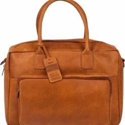 Gloednieuw 🎉 Hete verkoop 🎁 Burkely Vintage Mitch Worker - Schoudertas - Cognac 🌟 👍 -Tassen-dames Winkel 550x581 7