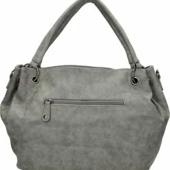 Goedkoopste 😉 Flash-uitverkoop 😍 Enrico Benetti Toulouse 66108 Handtas Schoudertas Buideltas - Midden Grijs 👏 👍 -Tassen-dames Winkel 550x583 12
