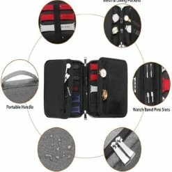 Beste Pirce ๐ Hete verkoop ๐ AA Commerce Multifunctionele Deluxe Elektronica Accessoires Organizer Reistas Opbergtas - Opbergsysteem Organizer Travel Bag Tas Case Etui Cover Geschikt Voor Kabels/Opladers/Horloge/Smartwatch/Apple โ โ Watch Bandjes Opbergen - Kabeltas - Grijs ๐ ๐ฅฐ 14 Beste Pirce ๐ Hete verkoop ๐ AA Commerce Multifunctionele Deluxe Elektronica Accessoires Organizer Reistas Opbergtas - Opbergsysteem Organizer Travel Bag Tas Case Etui Cover Geschikt Voor Kabels/Opladers/Horloge/Smartwatch/Apple โ โ Watch Bandjes Opbergen - Kabeltas - Grijs ๐ ๐ฅฐ -Tassen-dames Winkel 550x585 7