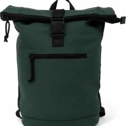 Beste Pirce 🌟 Promo 🧨 Norlander Dull PU Waterdichte Rugzak 40L - Roltop Rugzak - Fietsrugzak - Groen 🔔 👏