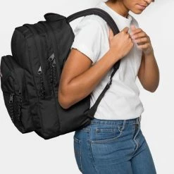 Beste deal 🔥 Aanbiedingen ❤️ Eastpak - Pinnacle Rugzak - 38 Liter - Black ✨ 😉 -Tassen-dames Winkel 550x589 5