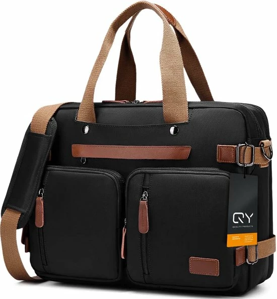 Begroting ๐ Coupon ๐ QY Laptoptas 2 In 1 Laptop Rugtas Schoudertas Voor 17.3 Inch Laptop – Zwart ๐ โญ 11 Begroting ๐ Coupon ๐ QY Laptoptas 2 In 1 Laptop Rugtas Schoudertas Voor 17.3 Inch Laptop – Zwart ๐ โญ - Afbeelding 9