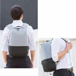 Coupon 👏 Goedkoopste 🌟 YULO TRIBE Rugzak - Inclusief USB Oplaadstation - Geschikt Voor 15 Inch Laptop - Spat Waterdicht - Schooltas - Zwart/Grijs 😉 🎁 -Tassen-dames Winkel 550x594 7