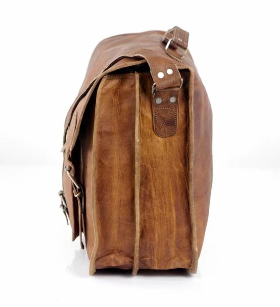 Goedkoop ๐ Groothandel ๐ Oncedoce Laptoptas - Satcheltas - Aktetas - Vintage Stijl - Unisex - Bruin Echt Leer - 16'' โค๏ธ โ๏ธ 4 Goedkoop ๐ Groothandel ๐ Oncedoce Laptoptas - Satcheltas - Aktetas - Vintage Stijl - Unisex - Bruin Echt Leer - 16'' โค๏ธ โ๏ธ - Afbeelding 2