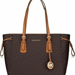 Coupon 😍 Top 10 🛒 Michael Kors Voyager Dames Shopper - Bruin 😀 🔥