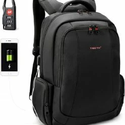 Tassen-dames Winkel 9 Goedkoopste ๐ Gloednieuw ๐ Tigernu Daily Rugzak – Laptop Rugzak T/m 15,6 Inch – Schooltas – Rugtas - Dames En Heren – Spatwater Dicht – Anti Diefstal – 27 Liter - Zwart ๐ ๐ฅ
