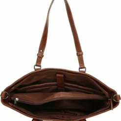 Goedkoop 👏 Hete verkoop 👍 Enrico Benetti Caen 66625 Shopper / Laptoptas Met Tabletvak En 15" Laptopvak - Cognac 🔥 ⌛ -Tassen-dames Winkel 550x608 7