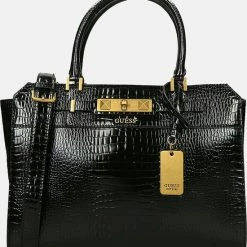 Beste deal ✔️ Promo 🎉 GUESS Dames Handtas Kunststof - Zwart 😍 🔔 -Tassen-dames Winkel 550x610 3