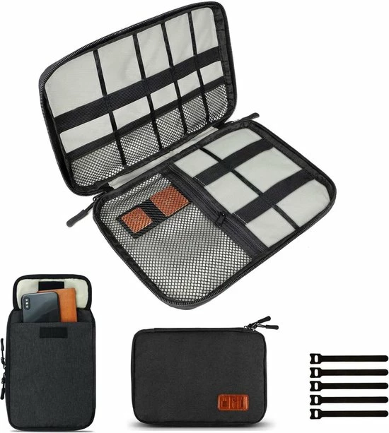 Beste Verkoop ๐ Coupon ๐ฅ BOTC Travel Kabel Organizer Tas - Opbergtas Voor Kabels En Accessoires - Zwart ๐ฏ ๐ 6 Beste Verkoop ๐ Coupon ๐ฅ BOTC Travel Kabel Organizer Tas - Opbergtas Voor Kabels En Accessoires - Zwart ๐ฏ ๐ - Afbeelding 4