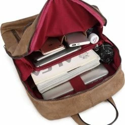 Promo 🌟 Beste deal 🤩 Wimona Marina 5017 Laptop Rugtas - 15,6 Inch - Cognac 🔔 😍 -Tassen-dames Winkel 550x615