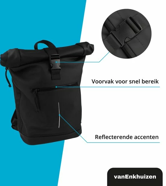 Groothandel ๐ Uitgang ๐งจ Van Enkhuizen Rugzak Jongens - Rugzak Met Laptopvak 15,6 Inch - 20 Liter - Waterafstotend En Thermo Materiaal - Zwart ๐ ๐ 12 Groothandel ๐ Uitgang ๐งจ Van Enkhuizen Rugzak Jongens - Rugzak Met Laptopvak 15,6 Inch - 20 Liter - Waterafstotend En Thermo Materiaal - Zwart ๐ ๐ - Afbeelding 10
