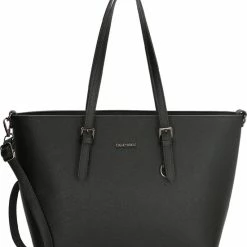 Promo 💯 Groothandel 🤩 Charm London Birmingham Dames Shopper - Zwart 🧨 🎉