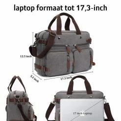 Coupon ๐ Goedkoopste โญ Jeusin® Multifunctionele Comfortabele Laptoptas 3-in-1 Rugtas - Schoudertas - Voor 17,3-inch Laptop Formaat - Grijs ๐ฅฐ โค๏ธ 12 Coupon ๐ Goedkoopste โญ Jeusin® Multifunctionele Comfortabele Laptoptas 3-in-1 Rugtas - Schoudertas - Voor 17,3-inch Laptop Formaat - Grijs ๐ฅฐ โค๏ธ -Tassen-dames Winkel 550x621 2