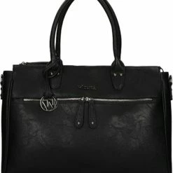 Aanbiedingen 👏 Uitgang ⭐ Wimona Laptoptas Fabiana - Zwart 👍 ✨ -Tassen-dames Winkel 550x622 2