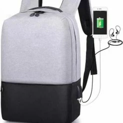 Coupon ๐ Goedkoopste ๐ YULO TRIBE Rugzak - Inclusief USB Oplaadstation - Geschikt Voor 15 Inch Laptop - Spat Waterdicht - Schooltas - Zwart/Grijs ๐ ๐