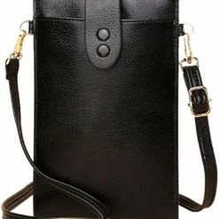 Aanbiedingen ๐ฅฐ Kopen ๐ Telefoon Tasje - Zwart | PU Leder | 19 X 12 X 2,5 Cm | Smartphone Tas | Fashion Favorite ๐ฏ ๐