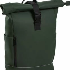 Goedkoopste ❤️ Gloednieuw 🥰 Daniel Ray Highlands Rolltop Laptop Rugzak Waterproof - 15,6 Inch - Groen ⭐ 😀