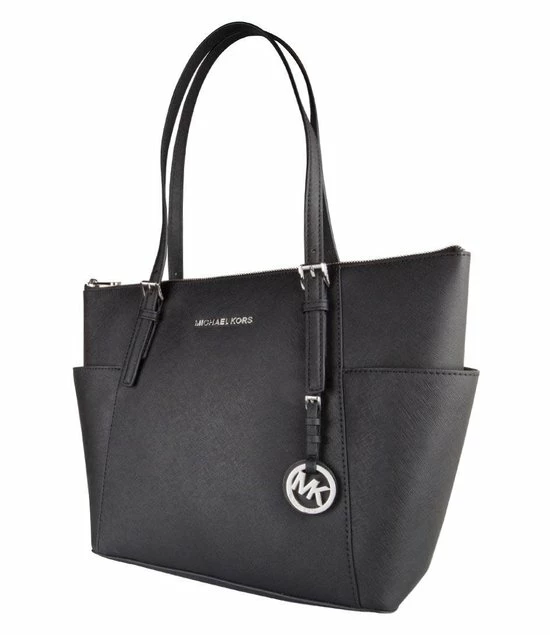 Nieuw ๐ Nieuw ๐ Michael Kors Schoudertas Jet Set Leer - Zwart ๐ ๐ 5 Nieuw ๐ Nieuw ๐ Michael Kors Schoudertas Jet Set Leer - Zwart ๐ ๐ - Afbeelding 3