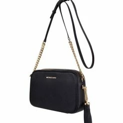 Promo 🤩 Top 10 🎉 Michael Kors Ginny Dames Crossbodytas - Zwart ⭐ 😍 -Tassen-dames Winkel 550x635