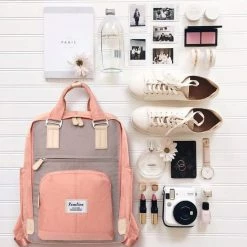 Beste deal ❤️ Top 10 🛒 Damesrugzak Voor School, Waterdicht, Groot, 15,6 Inch Laptoprugzak, Schoolrugzak, Jongens, Tieners, Meisjes, Met USB-aansluiting, Dagrugzak Voor Reizen, Universiteit, Camping, Roze ⌛ 🎁