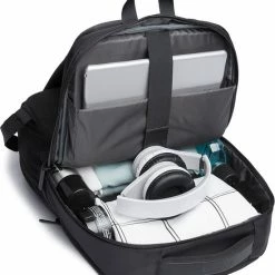 Hete verkoop ✔️ Beste Verkoop ❤️ ACROPAQ Rugzak - Met Laptopvak 17 Inch, Waterdicht, Voor Dames En Heren, USB Aansluiting - Rugtas Voor Meisje En Jongens- Zwart ❤️ 💯 -Tassen-dames Winkel 550x638 6