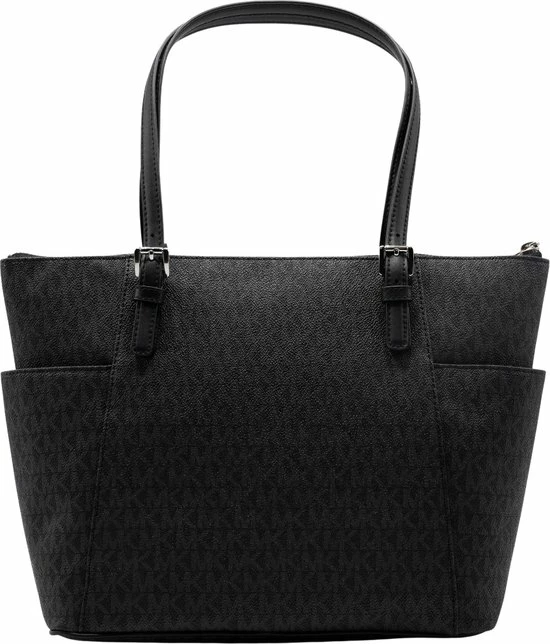 Nieuw ๐ Nieuw ๐ Michael Kors Schoudertas Jet Set Leer - Zwart ๐ ๐ 7 Nieuw ๐ Nieuw ๐ Michael Kors Schoudertas Jet Set Leer - Zwart ๐ ๐ - Afbeelding 5
