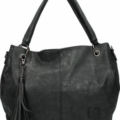 Korting ❤️ Begroting 🎉 Enrico Benetti Toulouse 66108 Handtas Schoudertas Buideltas - Zwart ⭐ 🔥 -Tassen-dames Winkel 550x646