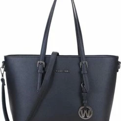 Begroting 💯 Top 10 😍 Wimona Kyara 3010 Schoudertas - Zwart 🤩 😍 -Tassen-dames Winkel 550x655 1