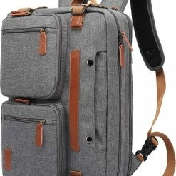 Coupon ๐ Gloednieuw โ๏ธ QY Laptoptas 2 In 1 Laptop Rugtas Schoudertas Voor 15.6 Inch Laptop – Grijs ๐งจ ๐ 27 Coupon ๐ Gloednieuw โ๏ธ QY Laptoptas 2 In 1 Laptop Rugtas Schoudertas Voor 15.6 Inch Laptop – Grijs ๐งจ ๐ -Tassen-dames Winkel 550x667 4