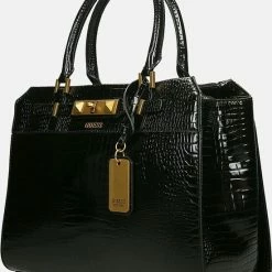 Beste deal ✔️ Promo 🎉 GUESS Dames Handtas Kunststof - Zwart 😍 🔔 -Tassen-dames Winkel 550x675 6