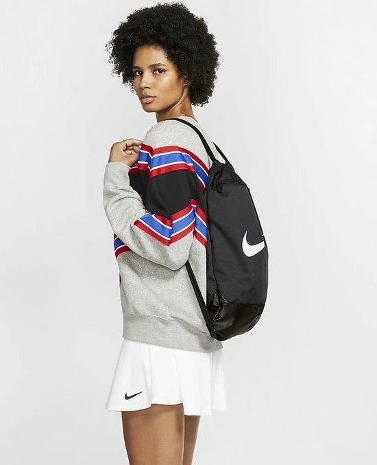 Beste Pirce 🤩 Beste Verkoop 🎁 Nike - Brasilia 9.0 Gymsack - Zwarte Gymtas - One Size - Zwart 🤩 🤩 6 Beste Pirce 🤩 Beste Verkoop 🎁 Nike - Brasilia 9.0 Gymsack - Zwarte Gymtas - One Size - Zwart 🤩 🤩 - Afbeelding 4