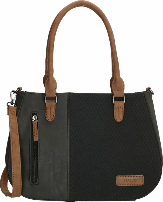 Begroting β¨ Top 10 π Nuba Design - Schoudertas / Handtas - Dames Tas - Veel Vakjes - Zwart / Antraciet π π 3 Begroting β¨ Top 10 π Nuba Design - Schoudertas / Handtas - Dames Tas - Veel Vakjes - Zwart / Antraciet π π