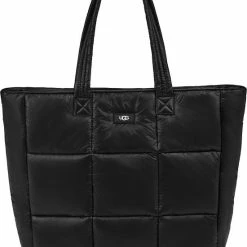 Kopen ๐ฅ Goedkoopste ๐คฉ UGG Ellory Puff Tote Dames Tas - Black โ๏ธ โ