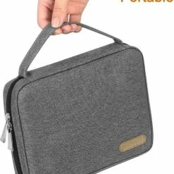 Beste Pirce ๐ Hete verkoop ๐ AA Commerce Multifunctionele Deluxe Elektronica Accessoires Organizer Reistas Opbergtas - Opbergsysteem Organizer Travel Bag Tas Case Etui Cover Geschikt Voor Kabels/Opladers/Horloge/Smartwatch/Apple โ โ Watch Bandjes Opbergen - Kabeltas - Grijs ๐ ๐ฅฐ 21 Beste Pirce ๐ Hete verkoop ๐ AA Commerce Multifunctionele Deluxe Elektronica Accessoires Organizer Reistas Opbergtas - Opbergsysteem Organizer Travel Bag Tas Case Etui Cover Geschikt Voor Kabels/Opladers/Horloge/Smartwatch/Apple โ โ Watch Bandjes Opbergen - Kabeltas - Grijs ๐ ๐ฅฐ -Tassen-dames Winkel 550x685 3