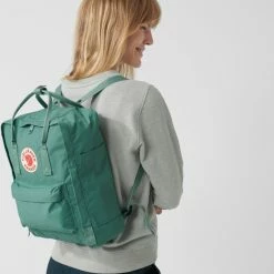 Promo ✔️ Groothandel ⌛ Fjallraven Fjällräven Kånken Unisex Rugzak - Sky Blue-Light Oak 🎁 🛒 -Tassen-dames Winkel 550x687 10