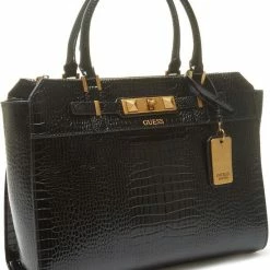 Beste deal ✔️ Promo 🎉 GUESS Dames Handtas Kunststof - Zwart 😍 🔔 -Tassen-dames Winkel 550x687 6
